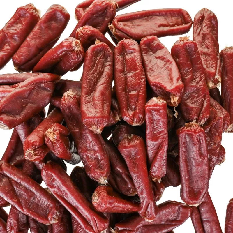 PETITTO Soft Rinderwürstchen 500 g – weiche Trainings-Snacks, 33 % Protein, 4 % Fett, gluten- und zuckerfrei