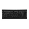 CHERRY DC 2000 Tastatur, Maus enthalten, Universal, USB, QWERTY, Tschechisch, Schwarz
