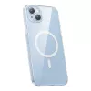 Baseus Crystal Series Magnetic Case für iPhone 14 Plus + gehärtetes Glas