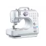 Halbautomatische Nähmaschine Łucznik Mini — Elektrisch, 3 Stichmuster, 4-Stufen-Knopfloch, Freiarm