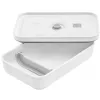 Lunchcontainer ZWILLING FRESH & SAVE 1 l, Kunststoff mit Silikondichtung, grau/weiß