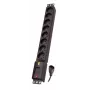 Steckdosenleiste lestar LZRM 810 BW mit IEC-320-Anschluss, 5,0 m Kabel