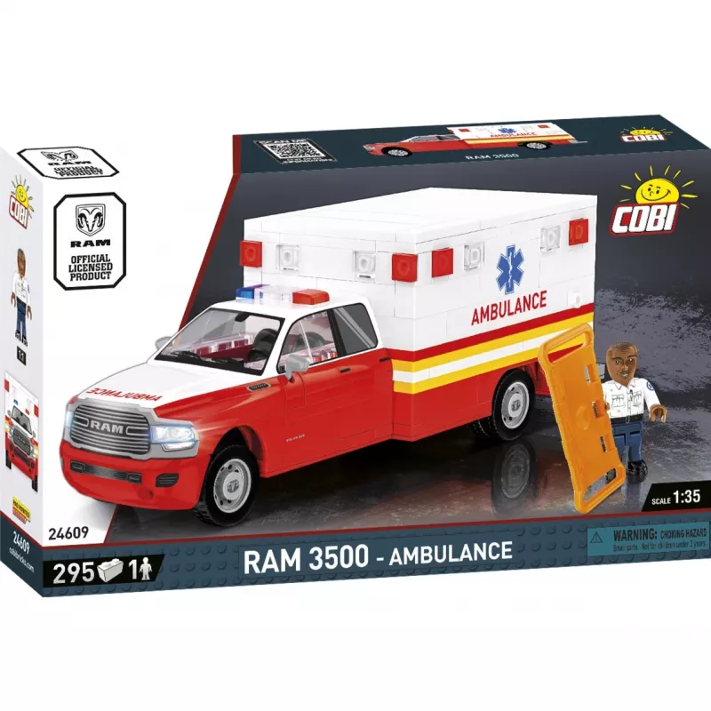 Konstruktionsspielzeug Cobi RAM 3500 Ambulance Modell 24609 Bausteinset