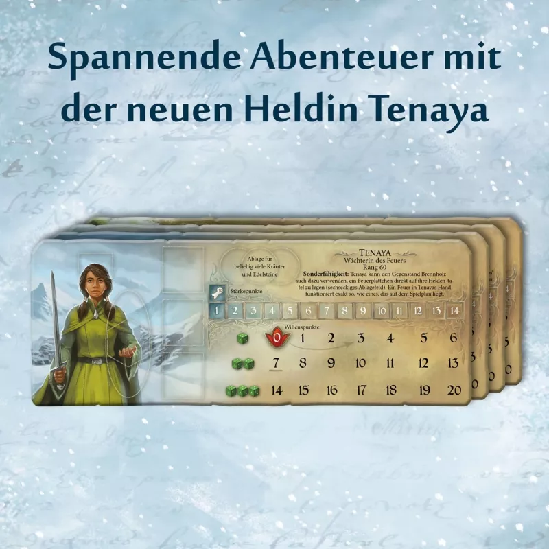 Die Legenden of Andor - The Eternal Cold, Brettspiel