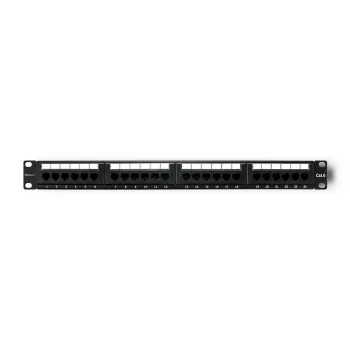 Patchpanel RACK 24 Ports, Cat.6 UTP