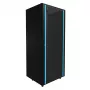 Freistehender Schrank Extralink 42U 800X800 STANDING RACKMOUNT CABINET SCHWARZ 1400 kg Kapazität