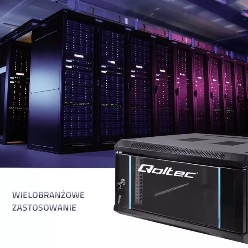 19 Zoll Rackschrank QOLTEC 54461, 4U, 600x280x450 mm