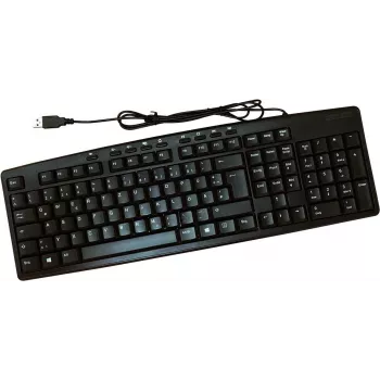 ROLINE Tastatur USB Multimedia Deutsch schwarz (18.02.3226)