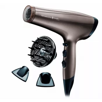 Haartrockner mit 2200 W Leistung von Keratin Protect - Channel AC 8002, 1er-Pack