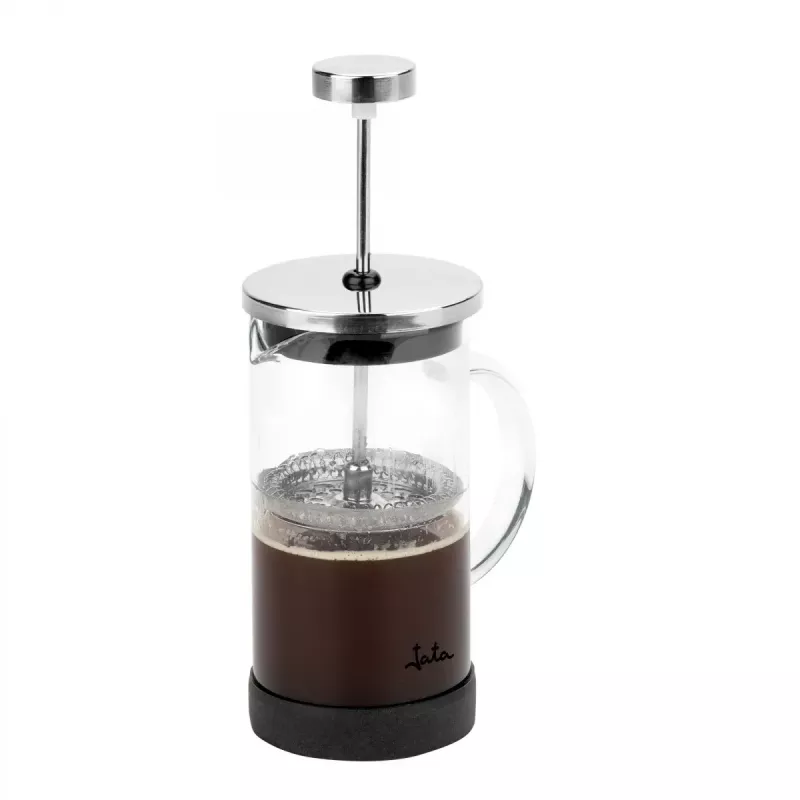 French Press Jata HCAF1135 manuelle Kaffeemaschine 0,35 l Schwarz Transparent BPA-frei