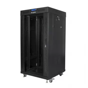 Rack-Schrank 19 Zoll 22HE 600x600 mm schwarz LANBERG FF01-6622-12BL