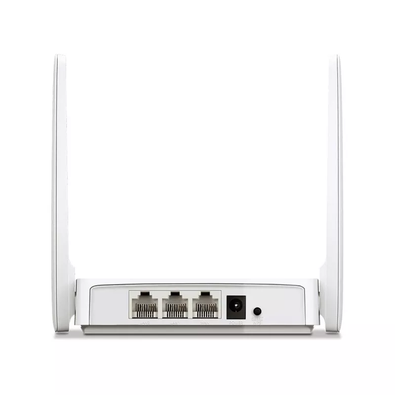 Tischrouter MERCUSYS AC10 Dualband 2,4/5 GHz Wi‑Fi 5, 4 externe Antennen, 1x Fast Ethernet (WAN/LAN)