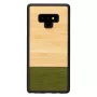 Smartphone-Hülle man and wood für Samsung Galaxy Note 9 — Bambuswald Schwarz
