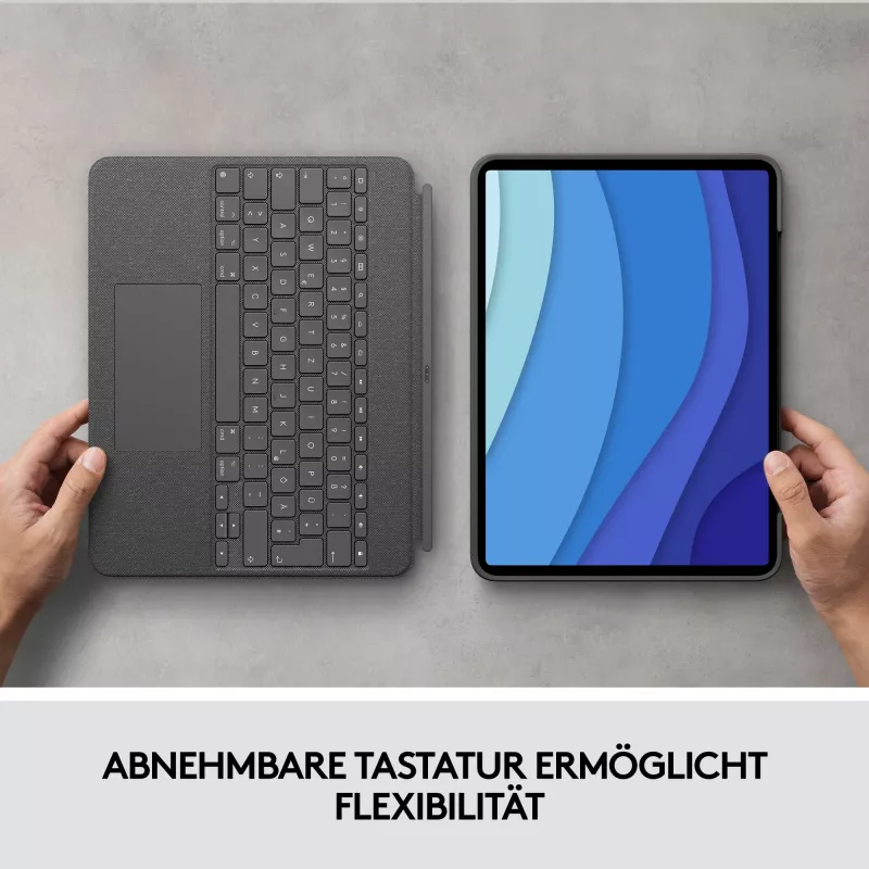 Tastatur mit Hülle für iPad Pro 12.9