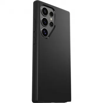 OtterBox Symmetry Hülle für Samsung Galaxy S24 Ultra — schwarz, schlankes Design