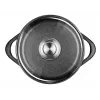 Smile MGK-17 Suppentopf, Aluminium, schwarz