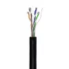 Netzwerkkabel Goobay CAT 6 U/UTP 100 m Schwarz