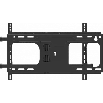 Vision VFM-WA6X4/3 - Montageset (Wandplatte, Wandarm) - für Flachbildschirm (Doppelgelenkarm) - kaltgewalzter Stahl - Schwarz - Bildschirmgröße: 106,7-177,8 cm (42-70) (VFM-WA6X4/3)