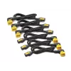 APC Stromkabelset (6 St.), arretierbar, C13 auf C14 (90°-Winkel), 1,2 m