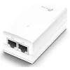 TP-Link 24V Passiver PoE-Adapter, Gigabit Ethernet, 10,100,1000 Mbit/s, 10/100/1000, Cat3, Cat4, Cat5, Cat5e, Cat6, Weiß, 100 m