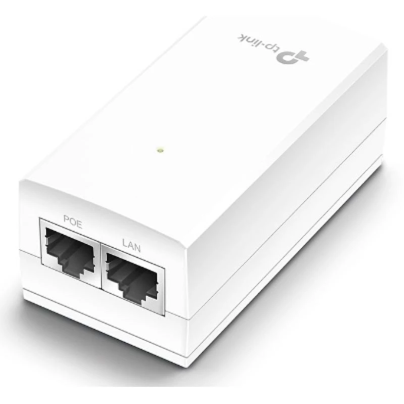 TP-Link 24V Passiver PoE-Adapter, Gigabit Ethernet, 10,100,1000 Mbit/s, 10/100/1000, Cat3, Cat4, Cat5, Cat5e, Cat6, Weiß, 100 m