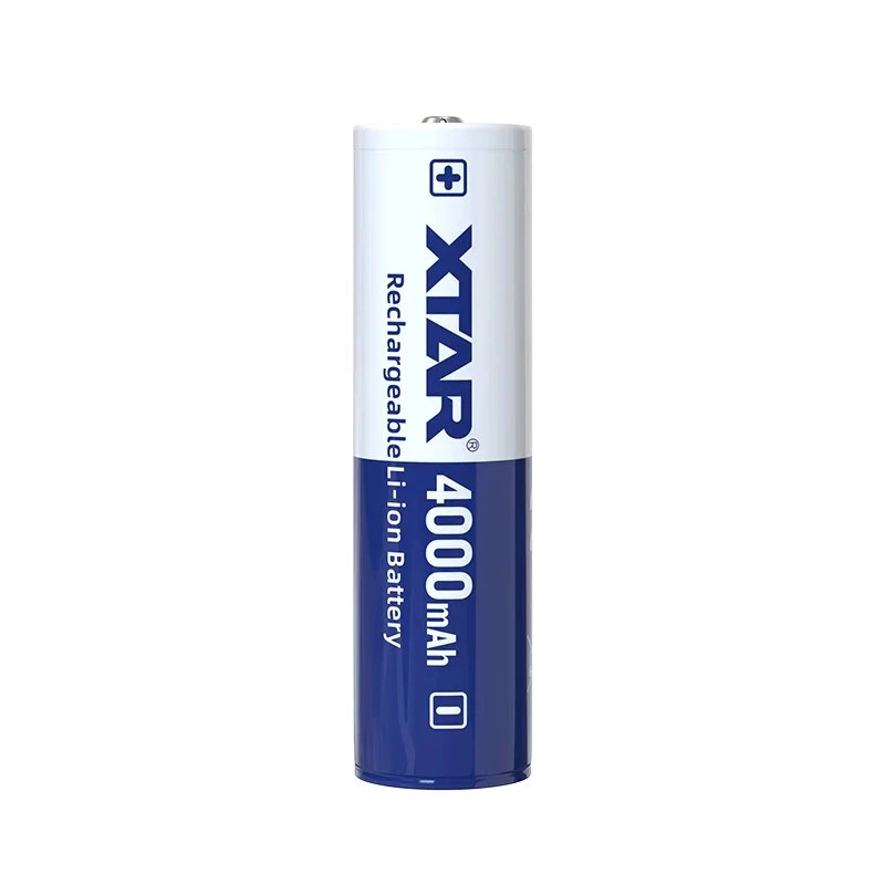 Wiederaufladbarer Lithium-Ionen-Akku XTAR 18650-4000 3,6V 4000mAh, 69,2 mm × 18 mm, 1 Stück