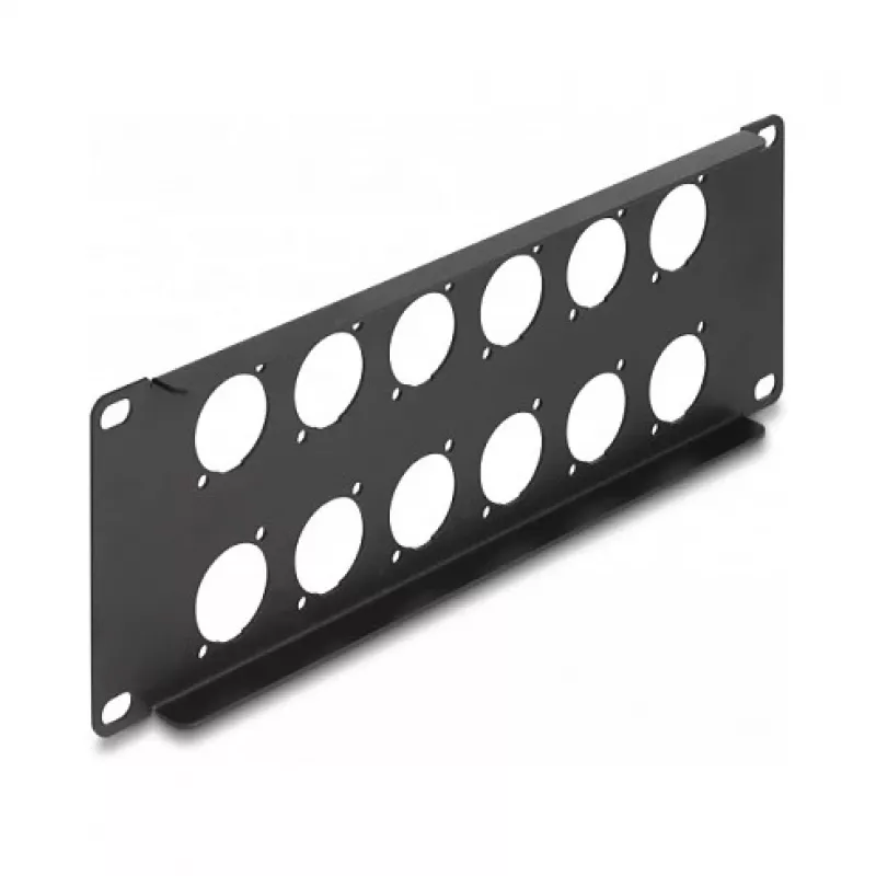 DeLOCK Patchpanel-Zubehör 88054 Rackmontage 2U Schwarz