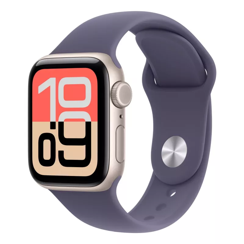 Band Apple MFFX4ZM/A Lila Fluoroelastomer 40mm 130-180mm