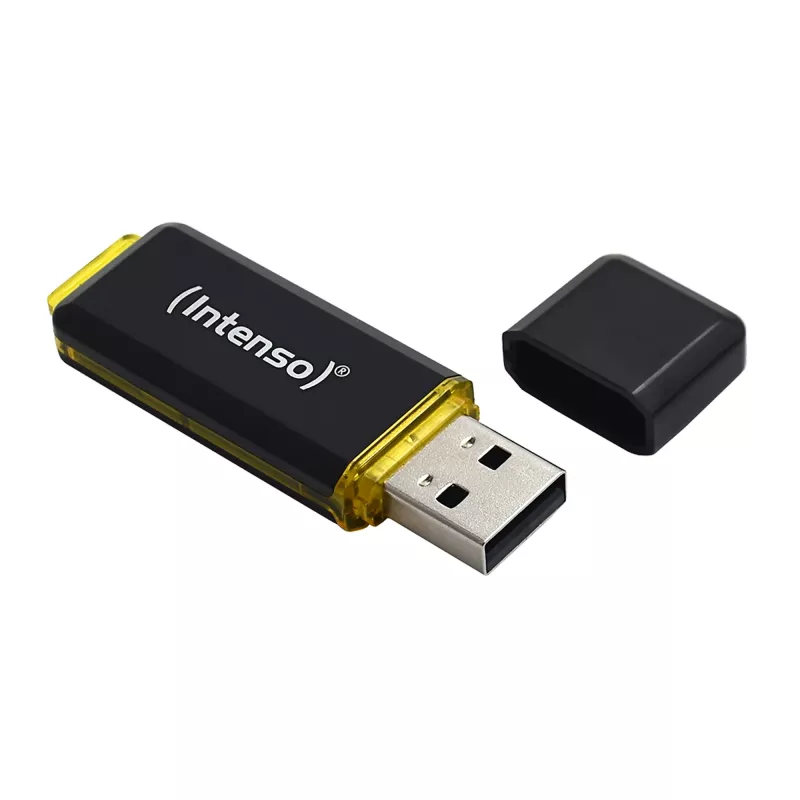 USB flash drive Intenso 256 GB USB Type-A 3.2 Gen 1 Schwarz Gelb