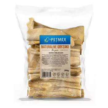 Hundeleckerli PETMEX Kamelhaut 200 g - Einkomponenten-Kau-Snack für Hunde
