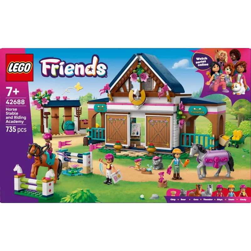 Blocks Friends 42688 Pferdestall und Reitakademie