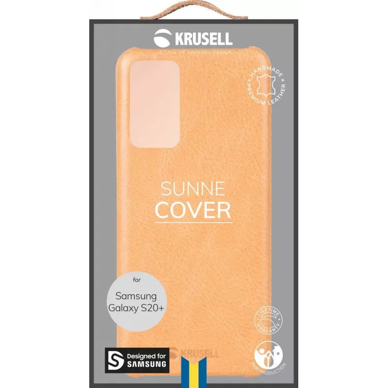 Cover Krusell Sunne Galaxy S20+ 17 cm (6,7 Zoll) Beige