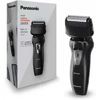 Folienrasierer Panasonic ES-RW31 — 2‑Klingen‑Folienrasierer mit Akku, nass & trocken, schwarz, 30 Min. Laufzeit