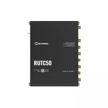 Teltonika RUTC50 Wireless Router Gigabit Ethernet Dual-Band (2,4 GHz / 5 GHz) 5G Schwarz