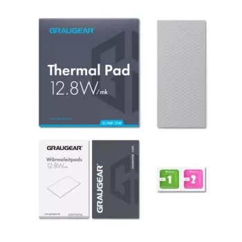 Graugear Wärmeleitpad für CPU oder Arbeitsspeicher, 100 x 45 x 1 mm