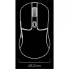 Gaming-Maus Keychron M3 Rechtshänder RF Wireless + Bluetooth Optisch 26000 DPI Weiß