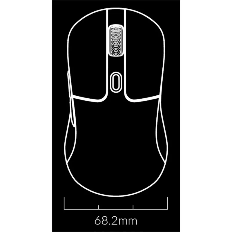 Gaming-Maus Keychron M3 Rechtshänder RF Wireless + Bluetooth Optisch 26000 DPI Weiß