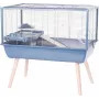 Käfig ZOLUX Neolife 80 blau für Kleintiere 80×50×50 cm – Metall/Kunststoff, 9 mm Gitterabstand