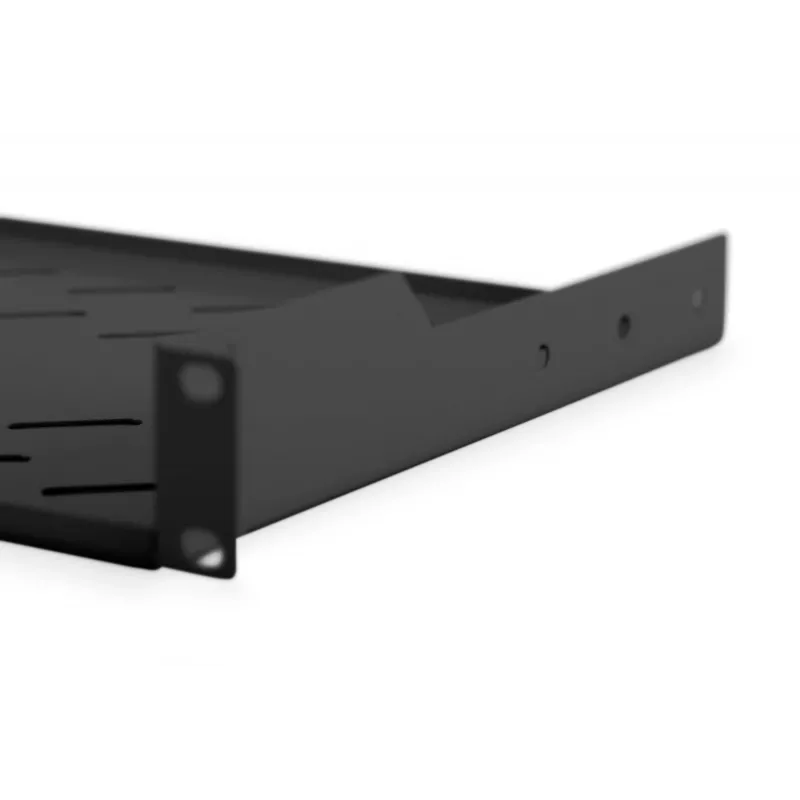Ablage Digitus DN-19 TRAY-1-SW für festen Einbau in 19-Zoll-Schränke