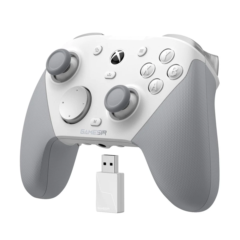 GameSir Gaming-Controller G7 PRO Mech White – kabelgebundene/kabellose Unterstützung, ergonomisches Layout