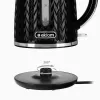 NELO Wasserkocher, 1,7 l Fassungsvermögen, 2000 W, schwarz