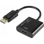 Video-Converter Renkforce DisplayPort auf HDMI, Modell 1407508, schwarz