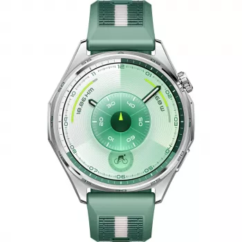 Huawei WATCH GT6 3,73 cm (1,47) AMOLED 46 mm Digital 466 x 466 Pixel Touchscreen Edelstahl GPS (Satellit)