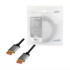 LogiLink CDA0106 DisplayPort-Kabel Schwarz Grau 3 M