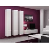 Cama Wohnzimmer-Schrankset VIGO 14 weiß/weiß glänzend