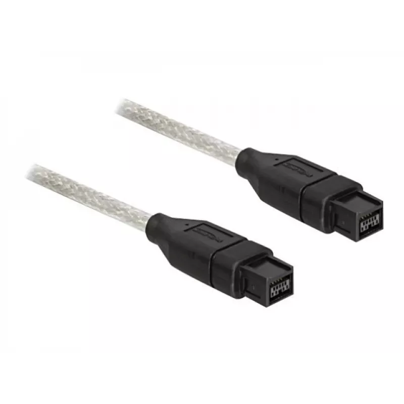 FireWire-Kabel DeLOCK FireWire B/B 1,0 m Grau