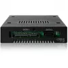 ICY DOCK - ToughArmor - MB992SK-B - SATA - Adapter - 2x 2,5 Zoll > 3,5 Zoll - SATA 6 Gbit/s - Sicherheitsschloss - Metall - LED - bis 9,5 mm Bauhöhe