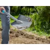 Gardena 17012-20 – Drainageschaufel – Stahl – Schwarz – D-förmig – monochrom