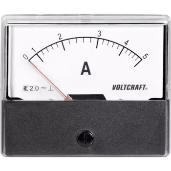 Voltcraft AM-70X60/5A Einbau-Messgerät AM-70X60/5A 5 A Dreheisenmessgerät (AM-70X60/5A)