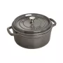Staub 40509-312-0 Kochtopf 5,25 L rund Graphit, Grau